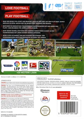 FIFA Soccer 12 box cover back